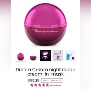Brand new jouviance night repair cream in mask